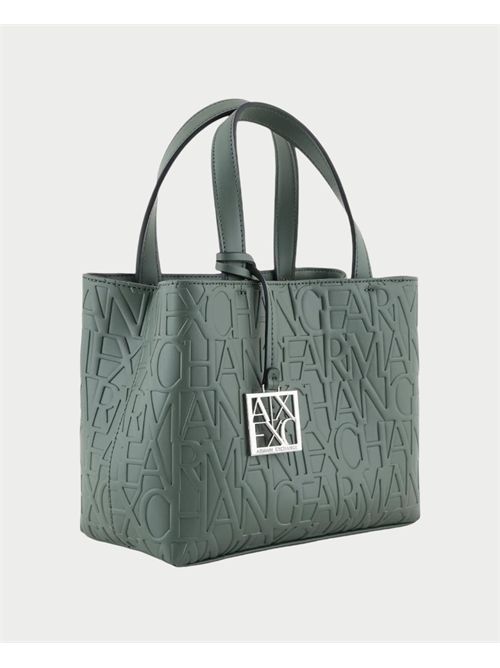 Borsa donna Armani Exchange con logo all-over ARMANI EXCHANGE | 942647-CC793U7231